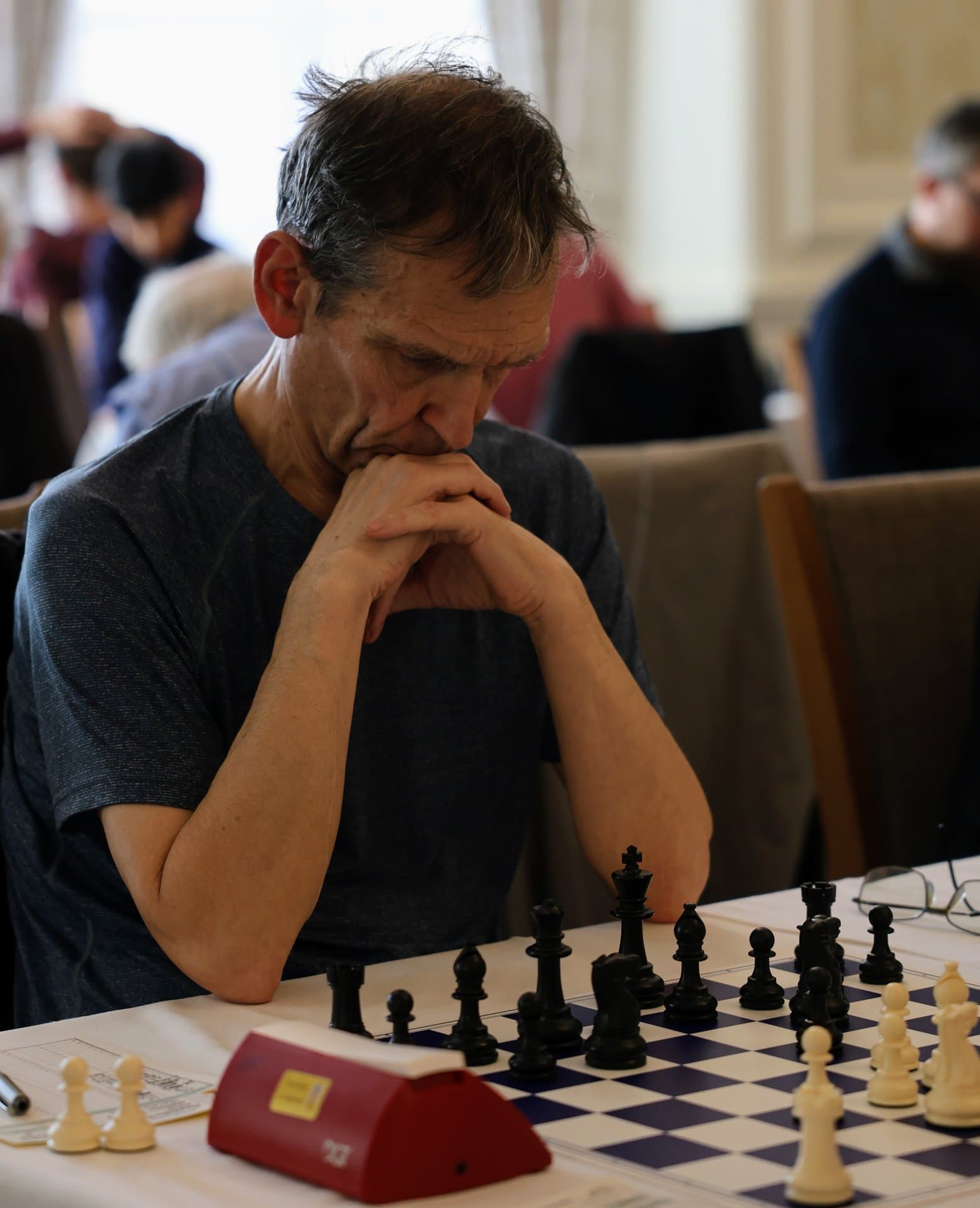 Tom playing